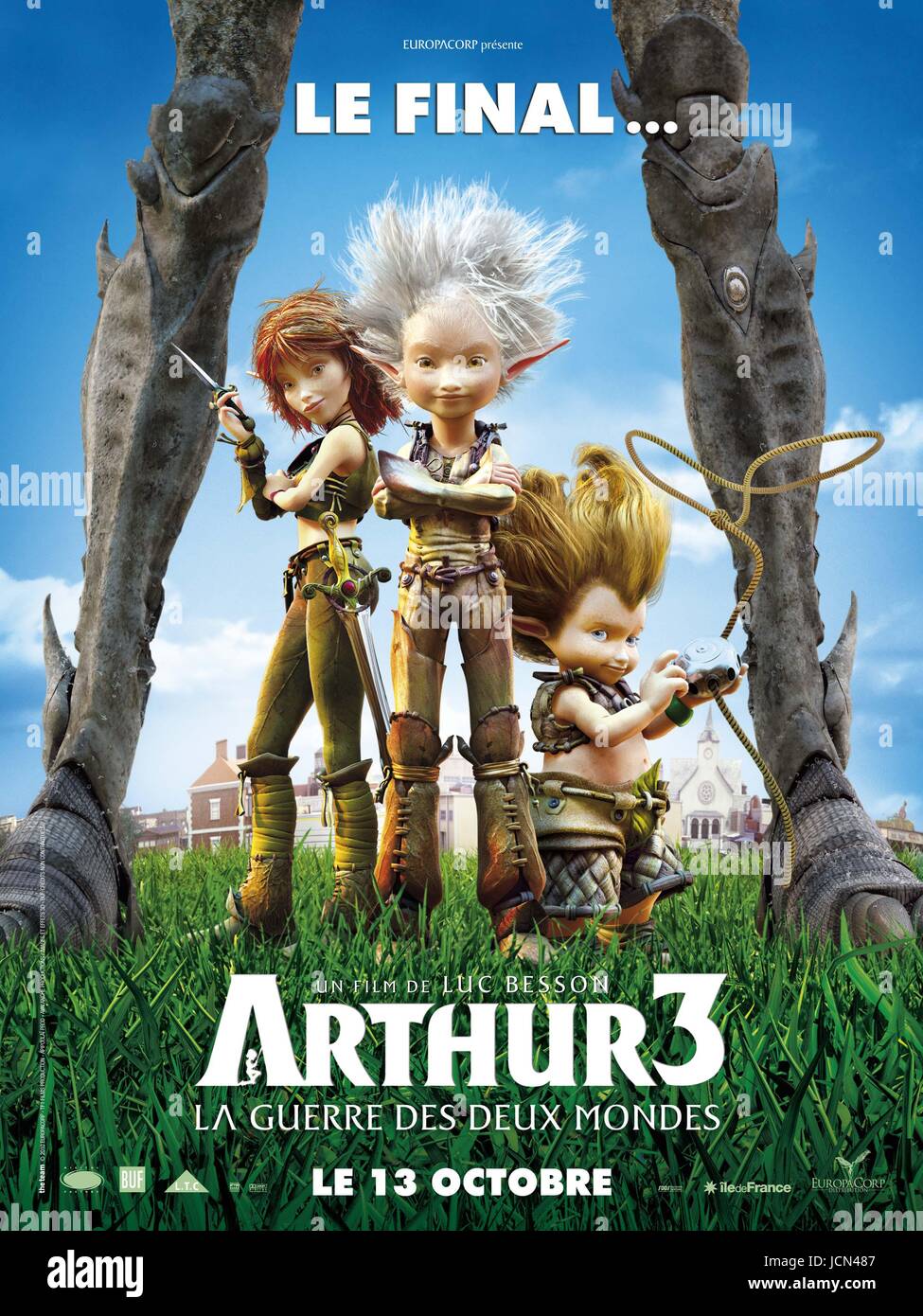 Arthur 3: La guerre des deux mondes Stockfoto