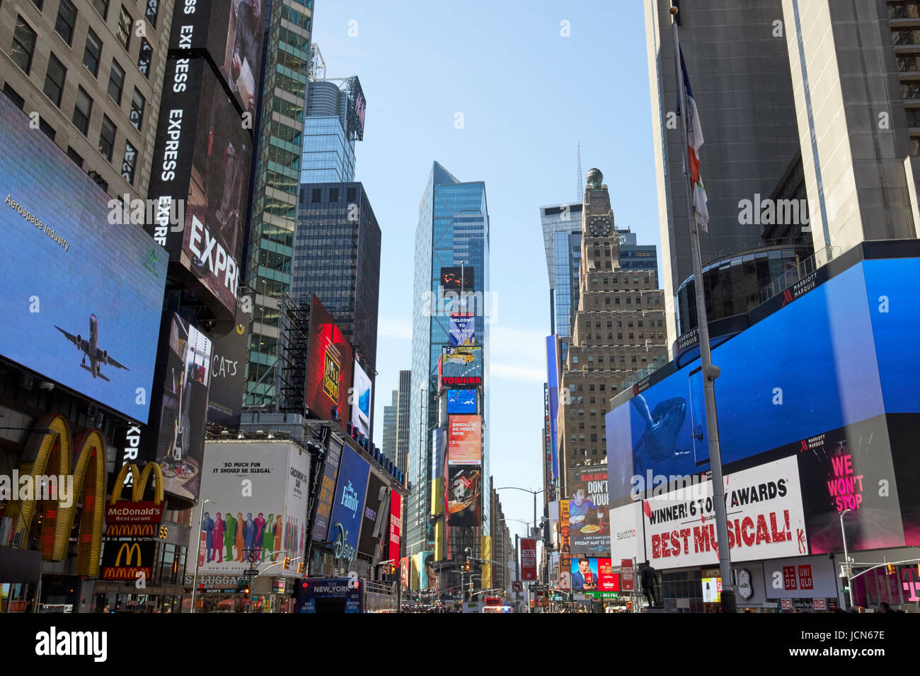 Times Square New York City USA Stockfoto