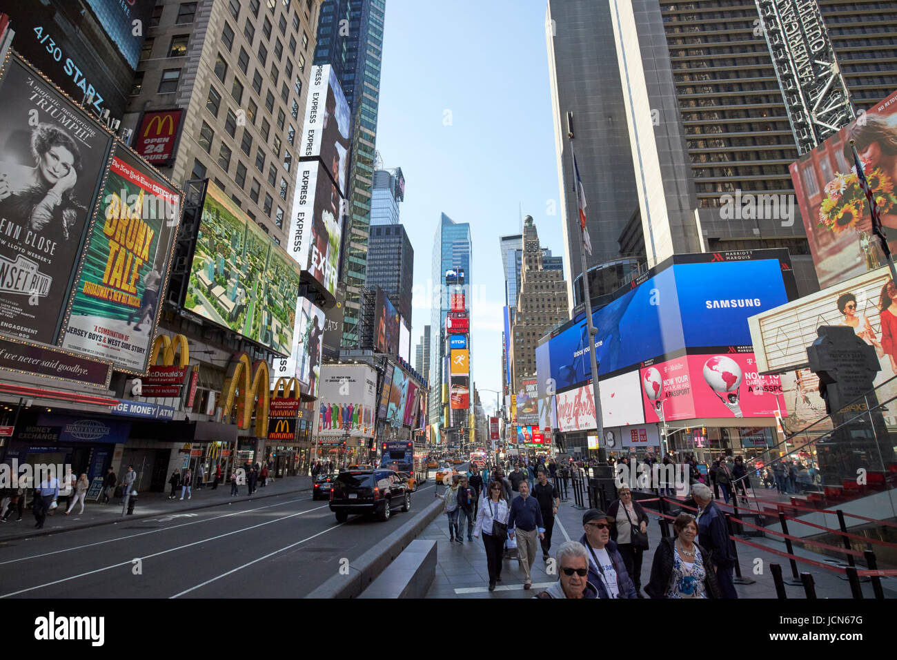 Times Square New York City USA Stockfoto