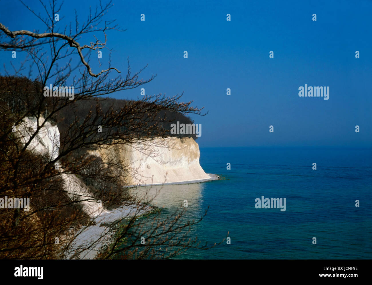 Kreide Klippen, Insel Rügen, Deutschland Stockfoto