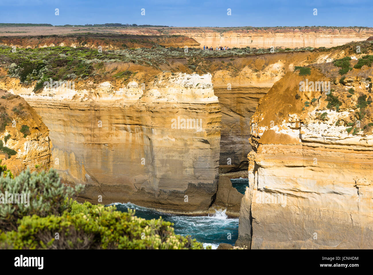 Loch Ard Gorge, Port Campbell auf der Great Ocean Road, South Australia, in der Nähe der zwölf Apostel. Stockfoto