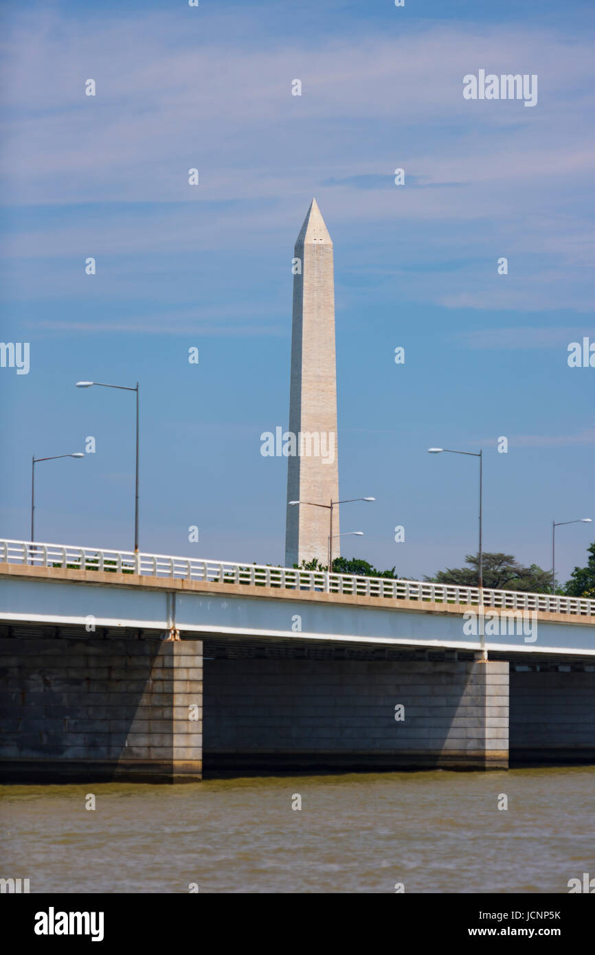 WASHINGTON, DC, USA - Washington Monument. Stockfoto