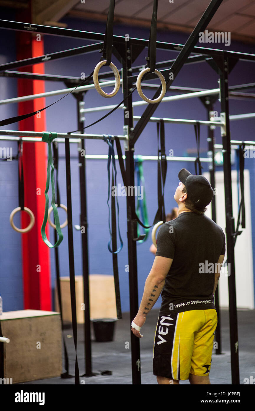 MMA-Training Stockfoto