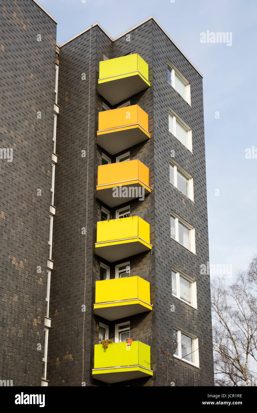 Wohnblock Stockfoto