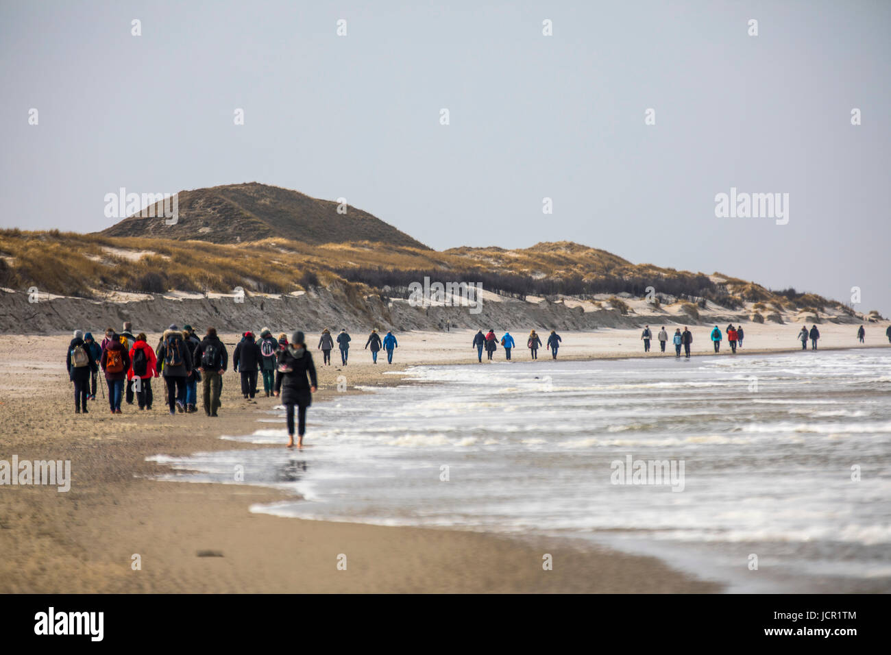 Nordsee-Insel Norderney, Ostfriesland, Deutschland, Strand, Stockfoto