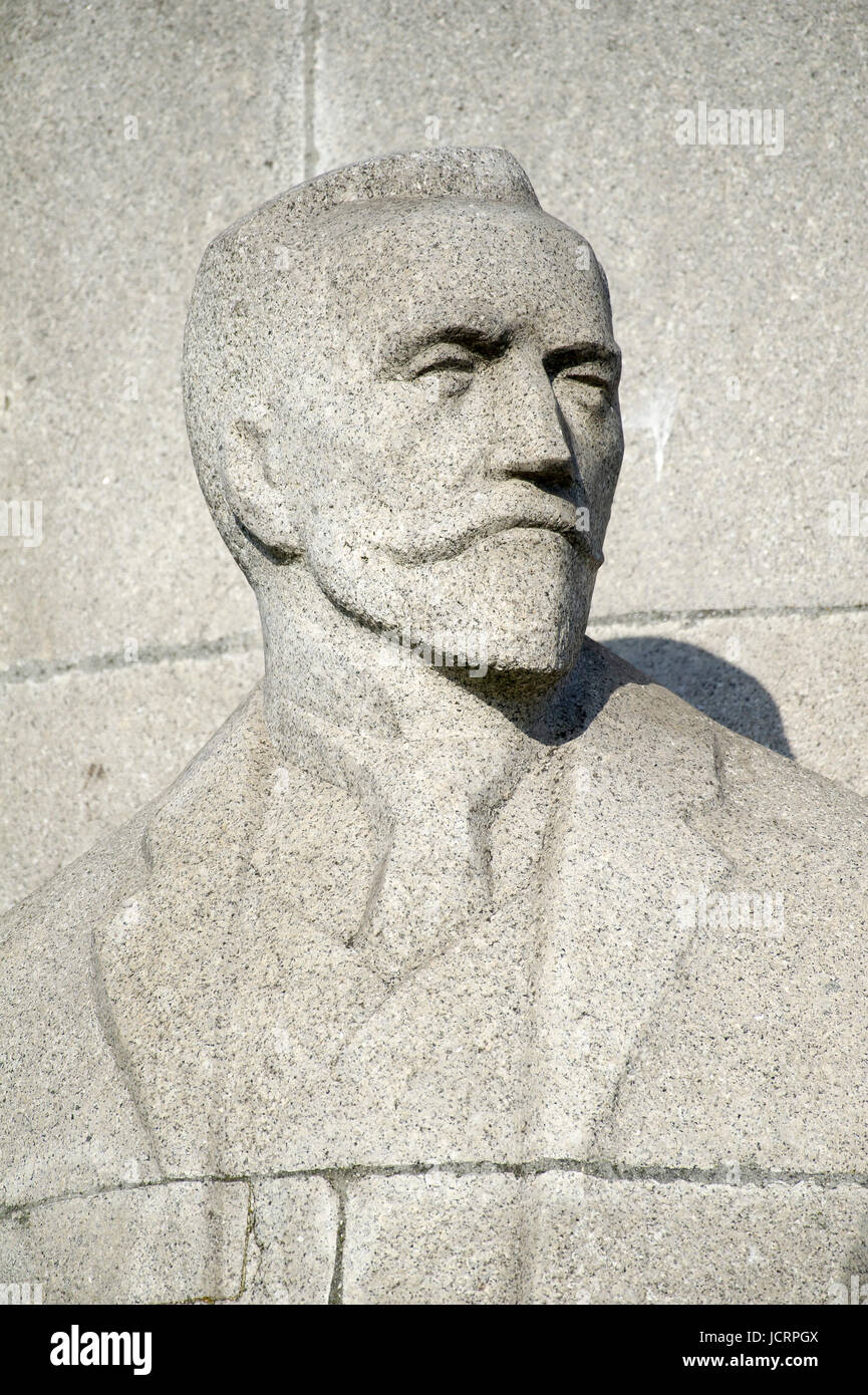 Joseph Conrad Denkmal in Gdynia, Polen. 11. Juni 2017 © Wojciech Strozyk / Alamy Stock Foto Stockfoto