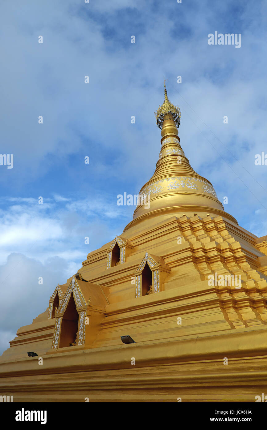 Wat Phra Boromma, dass Nakhon Chum Kamphaeng Phet, Thailand Stockfoto