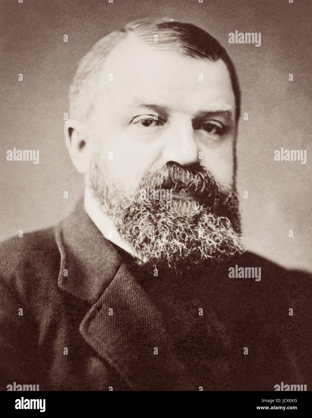 Amerikanischen Evangelisten Dwight Lyman Moody (1837-1899). Stockfoto