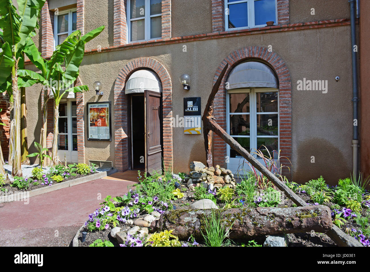 Lapérouse Museum, rue Porte, Albi, Tarn, Occitanie, Frankreich Stockfoto Lapérouse Museum, rue Porte, Albi, Tarn, Occitanie, Frankreich Stockfoto