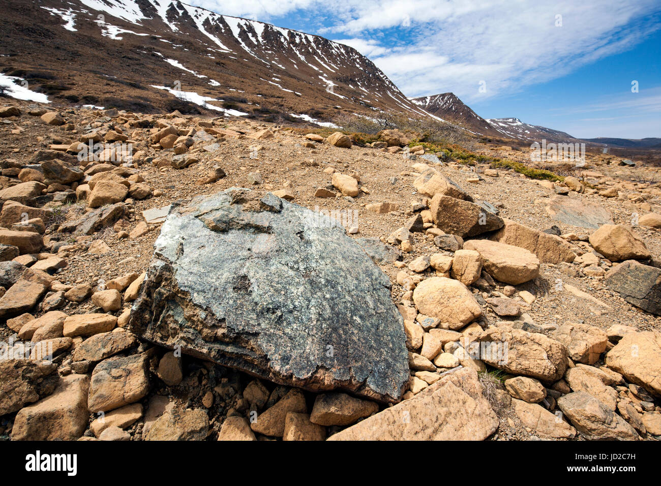 Hochebenen, Gros Morne National Park, in der Nähe von Woody Point, Neufundland, Kanada Stockfoto