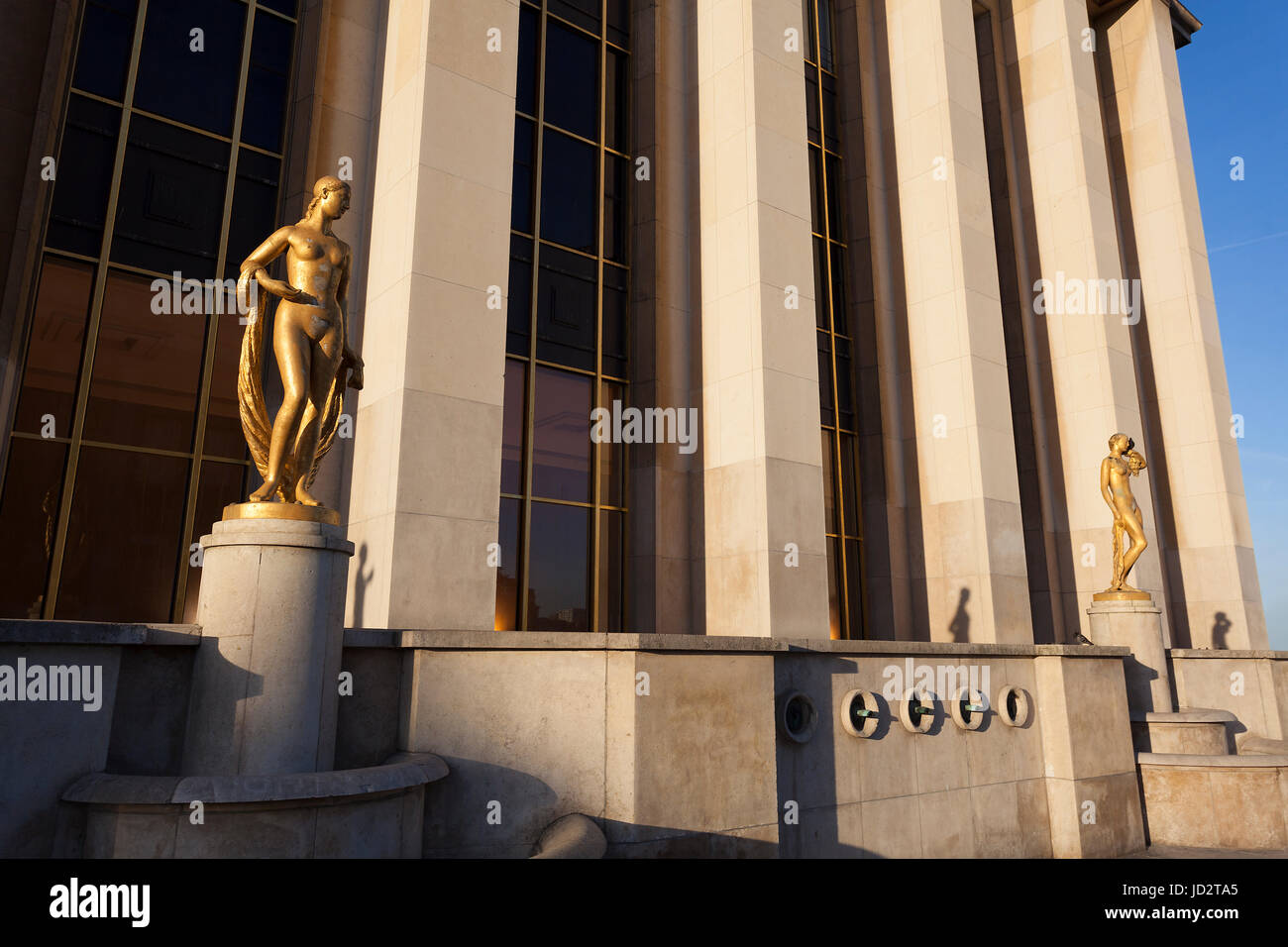 Palais Chaillot, Paris, Ile de France, Frankreich Stockfoto