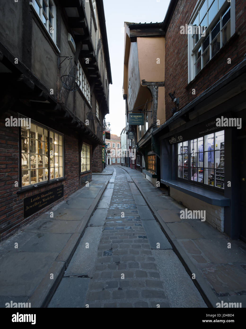 Das Chaos in York Stockfoto