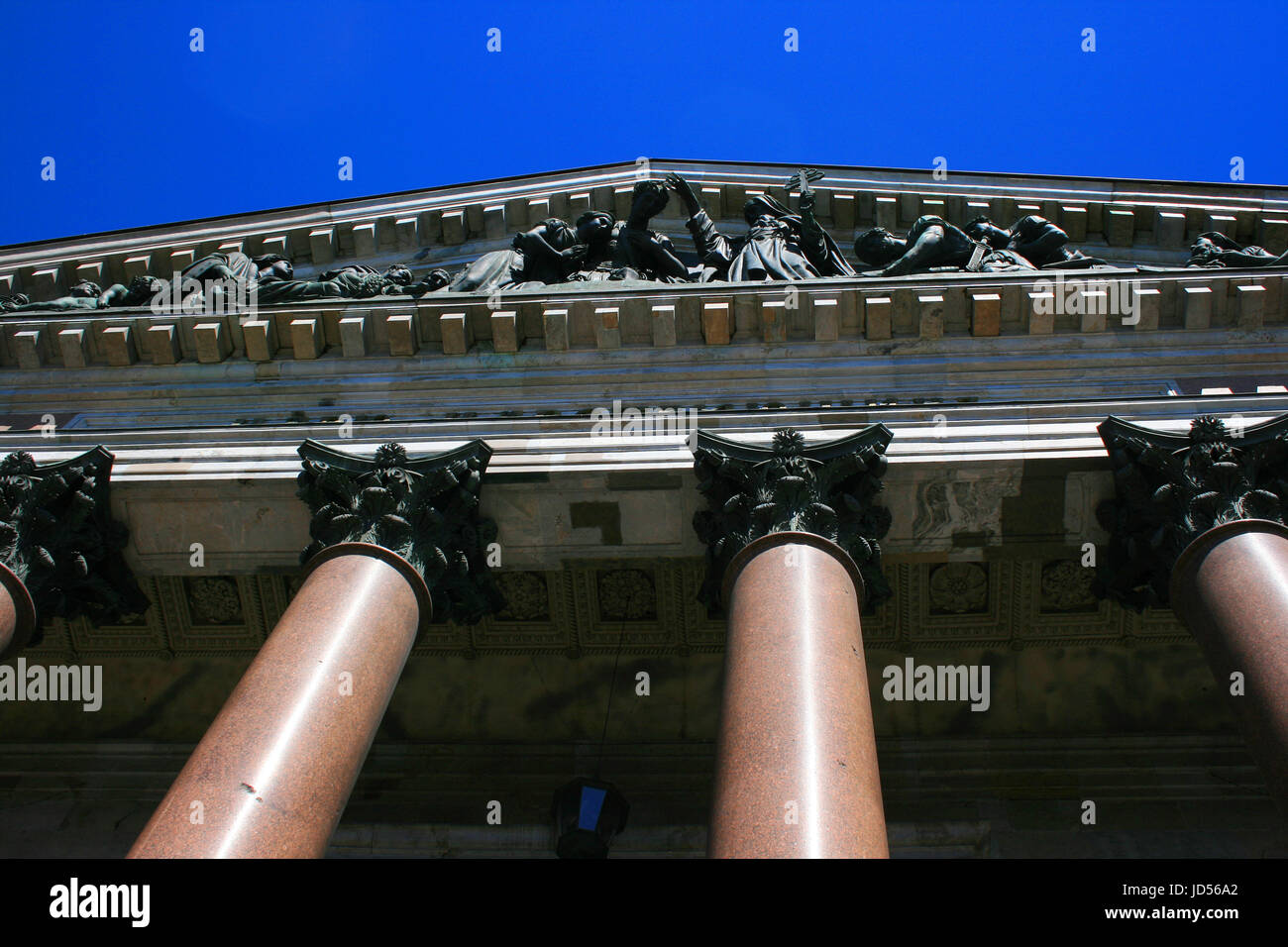 St. Isaaks Kathedrale in St. Petersburg - Russland Stockfoto