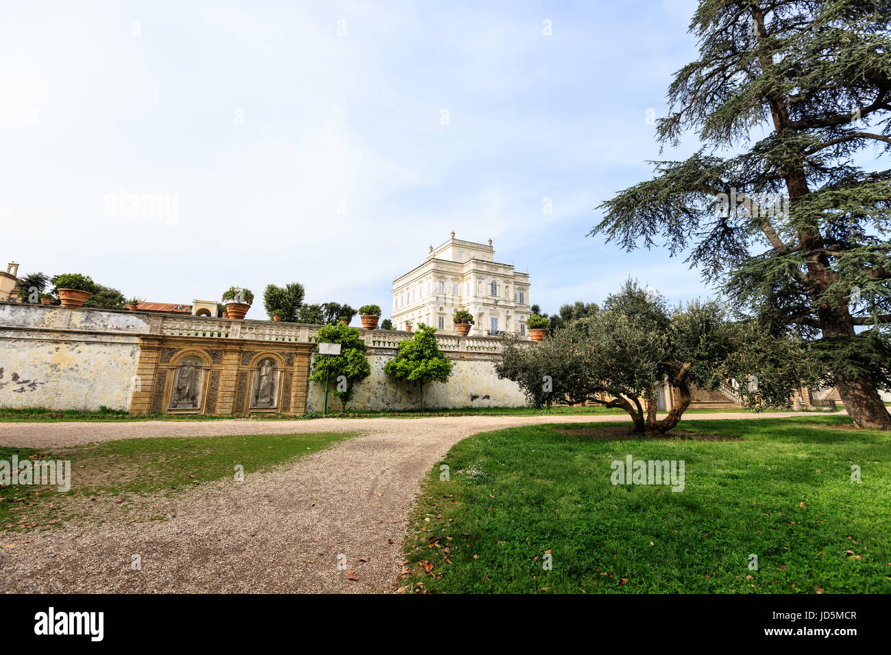 Villa Doria Pamphili an der Via Aurelia Antica, Rom, Italien Stockfoto