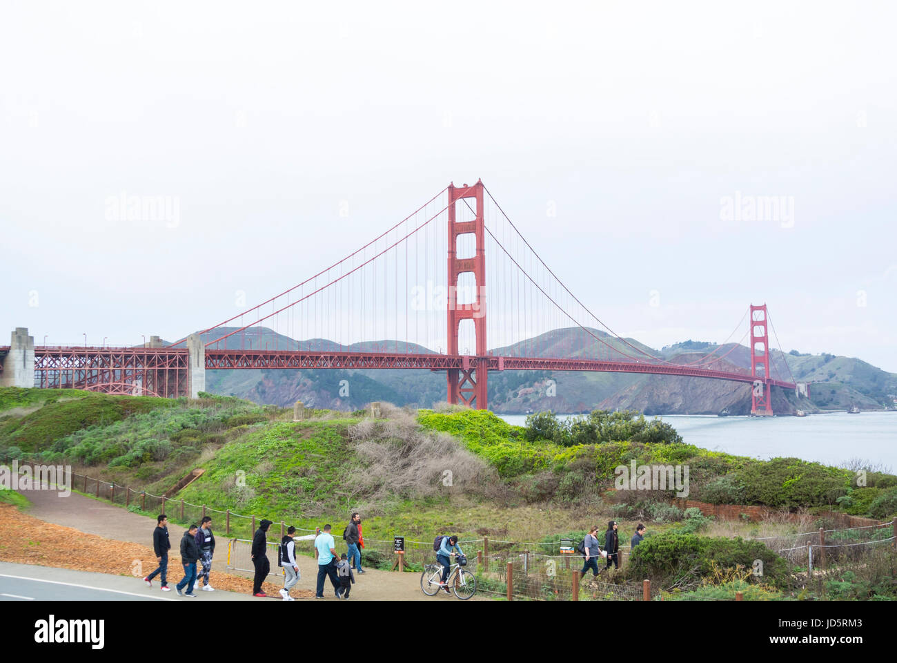 Golden Gate bridge, San Francisco Amerika Stockfoto