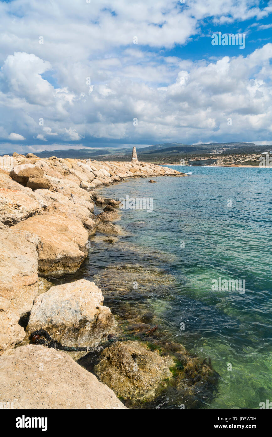 Agios Georgios Hafen von Paphos, Paphos, Zypern Stockfoto