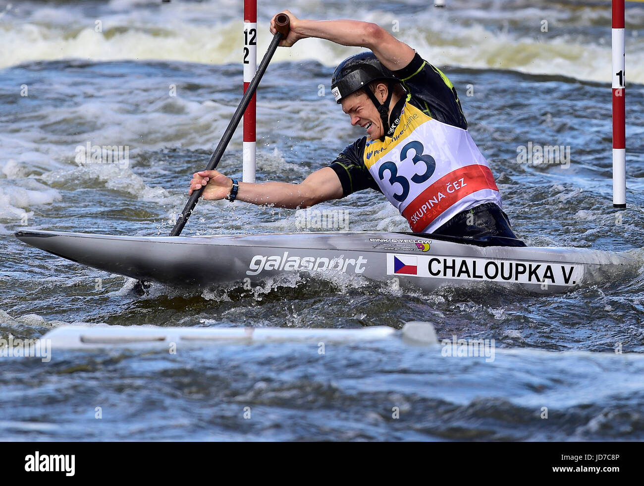 Vaclav Chaloupka der Tschechischen Republik tritt während der
