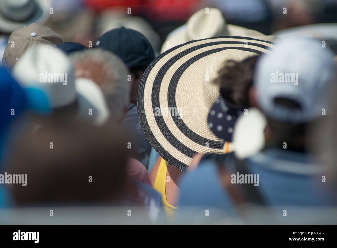 Die Queen's-Club, London, UK. 19. Juni 2017. 2017 Aegon Championships Tag 1 beginnt in brütender Hitze im West London Club. Bildnachweis: Malcolm Park/Alamy Live-Nachrichten Stockfoto