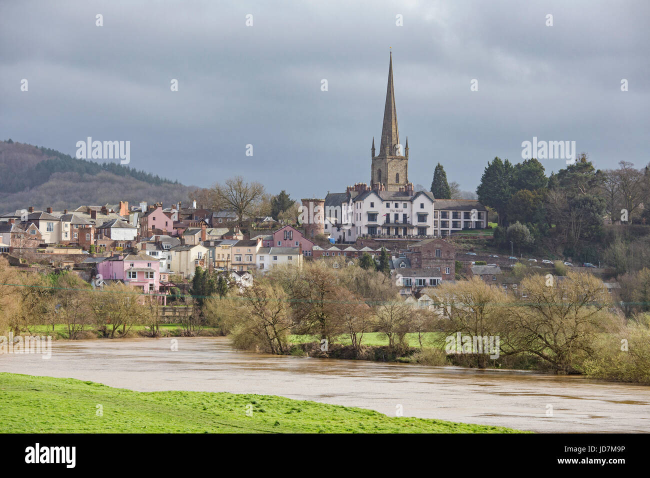 Ross auf Wye, Herefordshire, England, UK Stockfoto