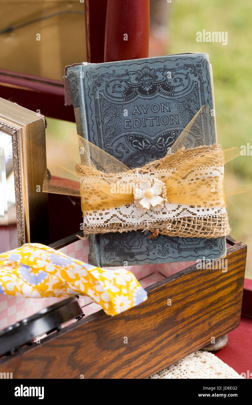 Vintage Markt Stockfoto