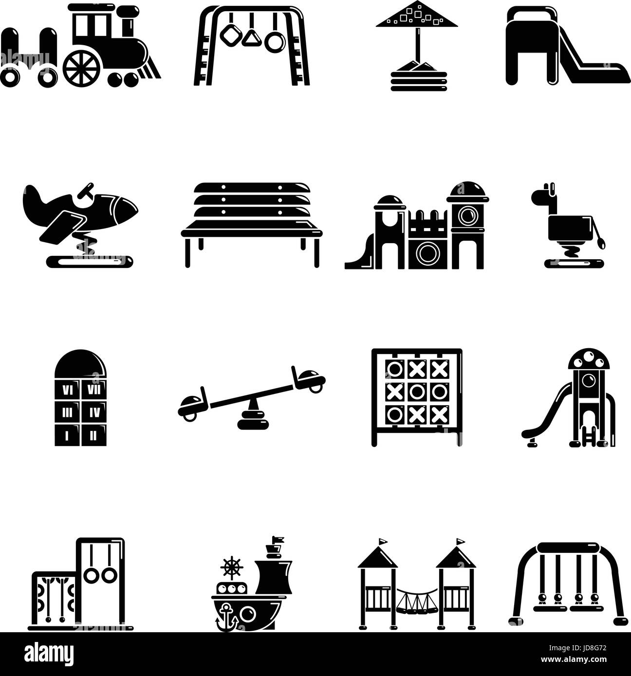 Spielplatz Schiff Stock Vektorgrafiken Kaufen Alamy