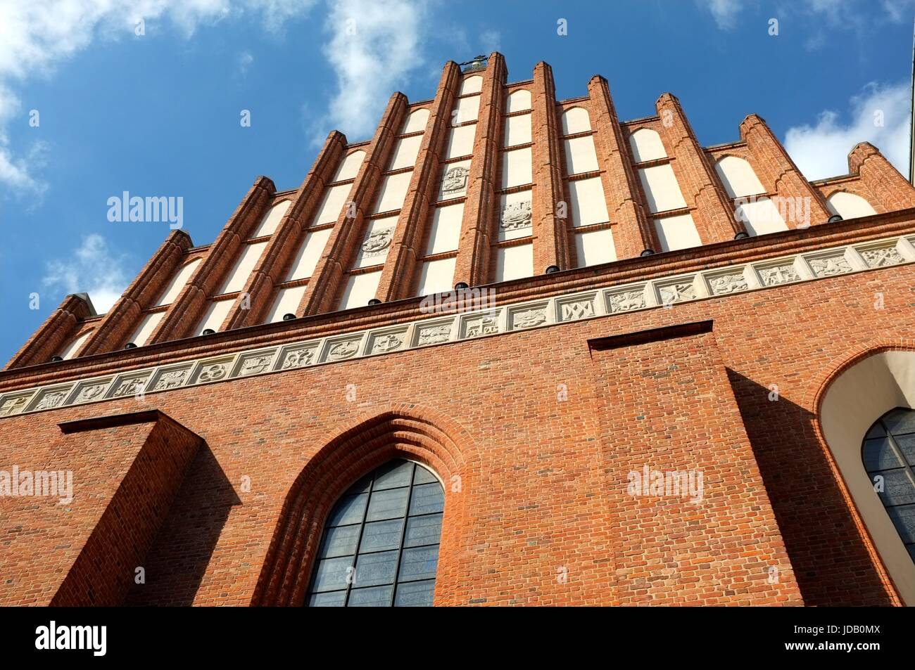 St. John's erzkathedralen in der alten Stadt von Warschau, Polen, Mittel-und Osteuropa. Juni 2017. Stockfoto