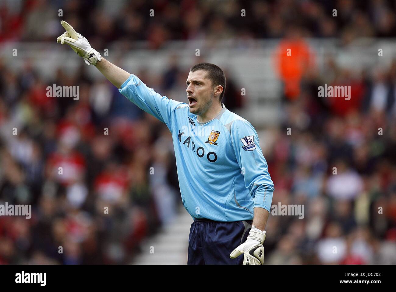 MATT Herzog HULL CITY FC RIVERSIDE MIDDLESBROUGH ENGLAND 11. April 2009 Stockfoto