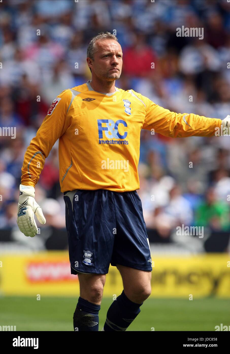 MAIK TAYLOR BIRMINGHAM CITY FC MADEJSKI STADIUM READING ENGLAND 3. Mai 2009 Stockfoto