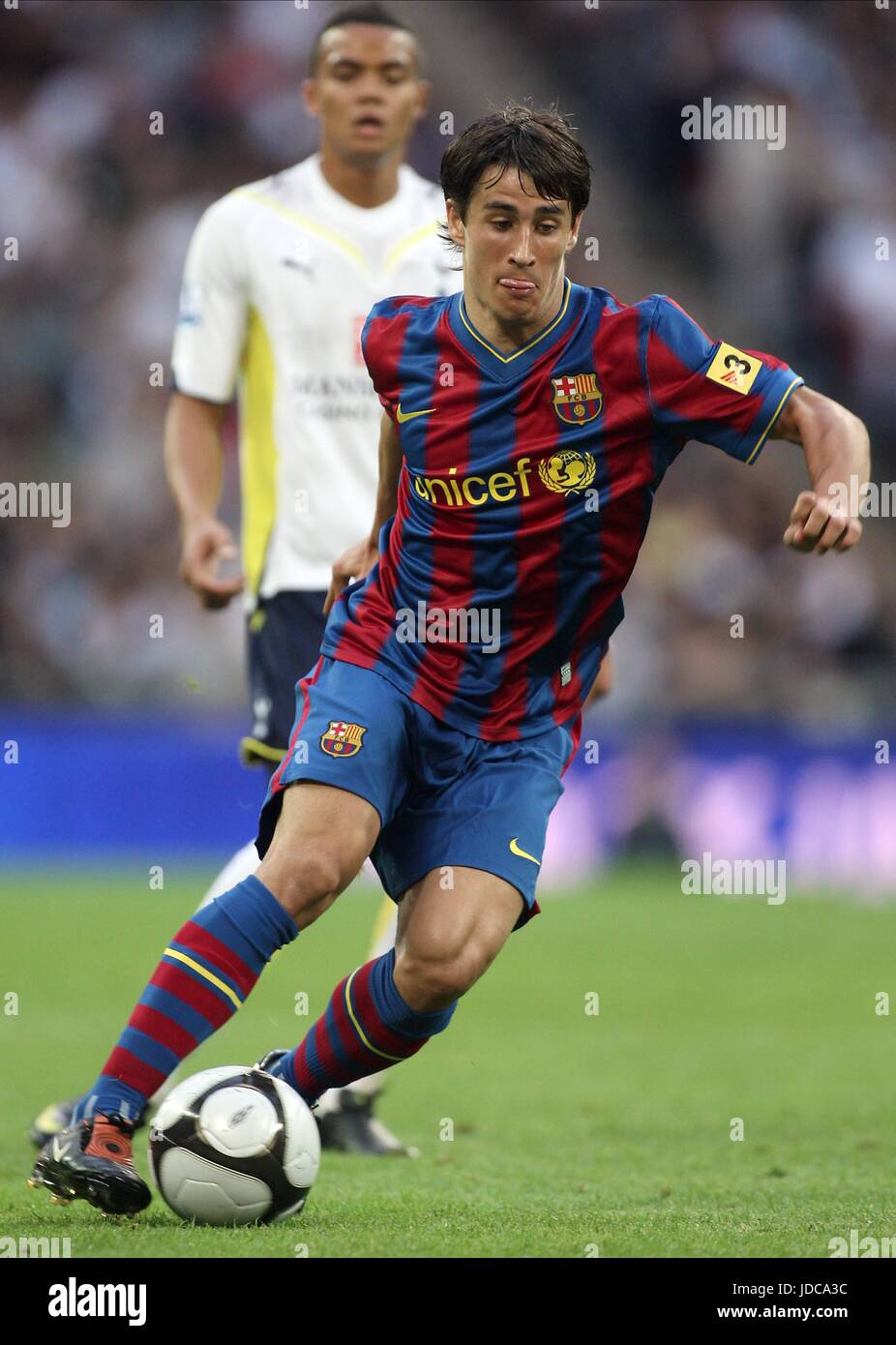 BOJAN KRKIC FC BARCELONA WEMBLEY Stadion LONDON ENGLAND 24. Juli 2009 Stockfoto