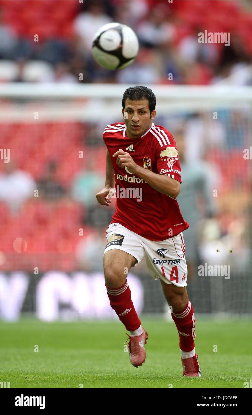 SAYED MOAWAD AL AHLY WEMBLEY Stadion LONDON ENGLAND 24. Juli 2009 Stockfoto