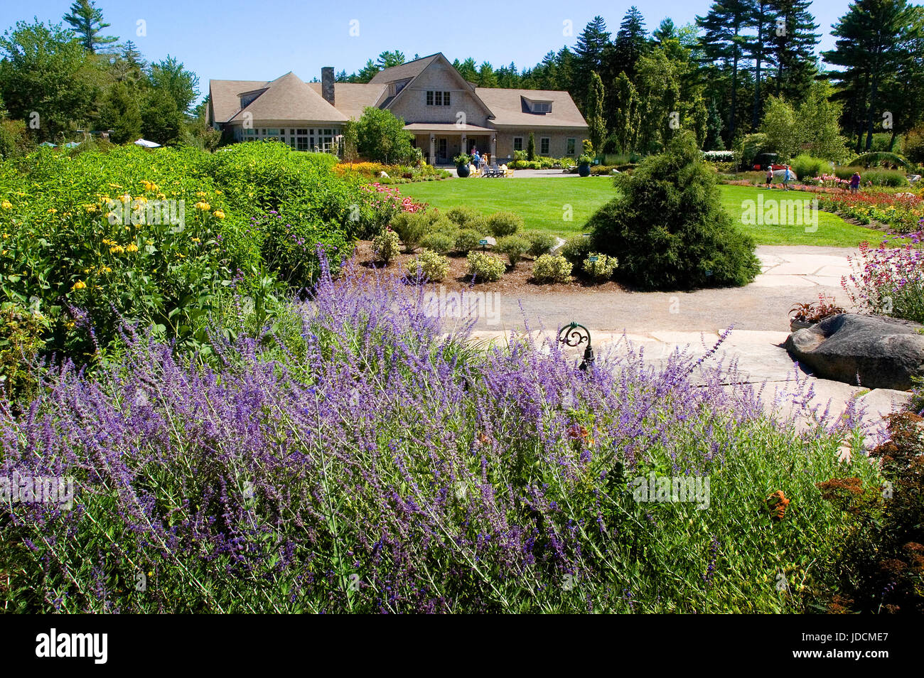 Coastal Maine botanischen Gärten - Boothbay, Maine, USA Stockfoto