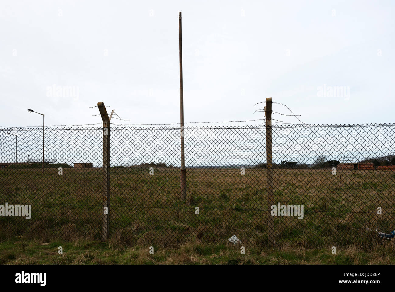 Ehemalige RAF-Radar und Raketen-Basis, Bawdsey Fähre, Suffolk, UK. Stockfoto
