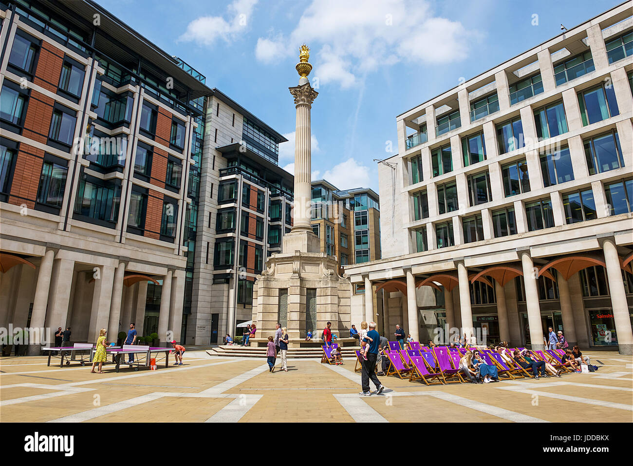 Paternoster Square Stockfoto