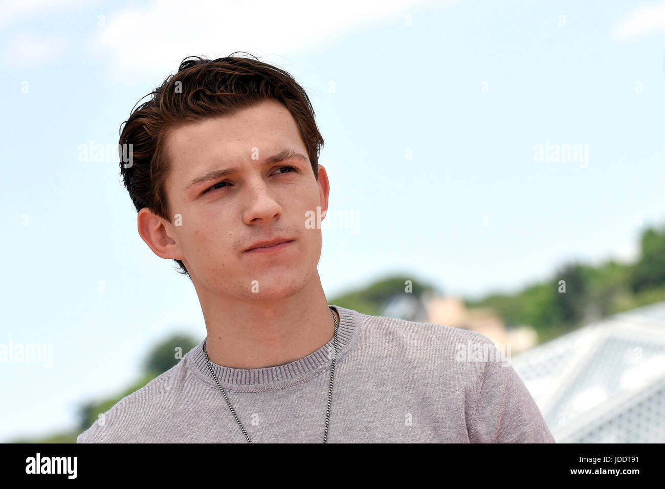 Rom, Italien. 20. Juni 2017. Fototermin von dem Film "Spiderman-Homecoming" in Rom. Im Bild: Schauspieler Tom Holland Photo Credit: Fabio Mazzarella/Sintesi/Alamy Live News Stockfoto