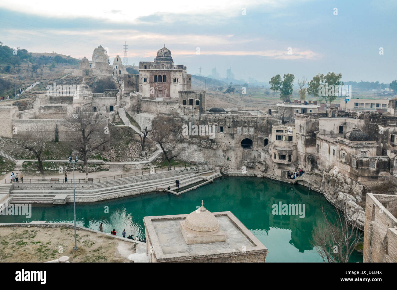Katas Raj Tempel, Chakwal, Punjab, Pakistan am 6. Februar 2016 Stockfoto Katas Raj Tempel, Chakwal, Punjab, Pakistan am 6. Februar 2016 Stockfoto