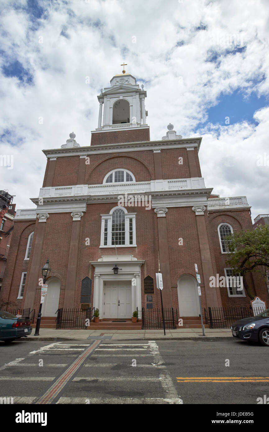 St Stephens Kirche früher neue Norden Kirche Boston USA Stockfoto