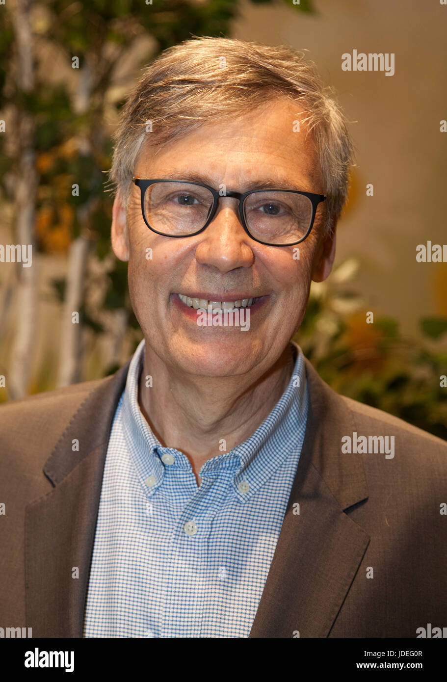 ULF EKMAN Pastor und Gründer der Religionsgemeinschaft Livets Ord 2017 Stockfoto