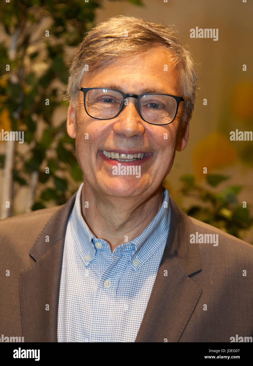 ULF EKMAN Pastor und Gründer der Religionsgemeinschaft Livets Ord 2017 Stockfoto