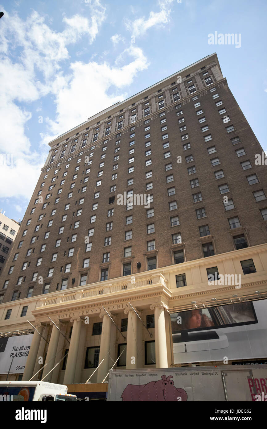 Hotel Pennsylvania New York City USA Stockfoto