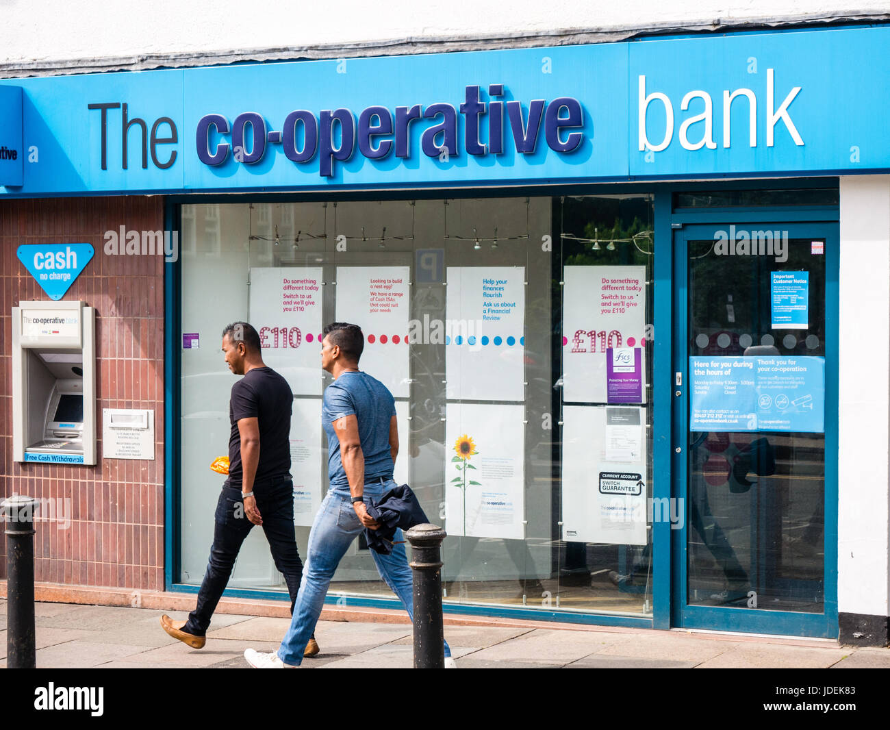 Kooperative Bank, Reading, Berkshire, England Stockfoto