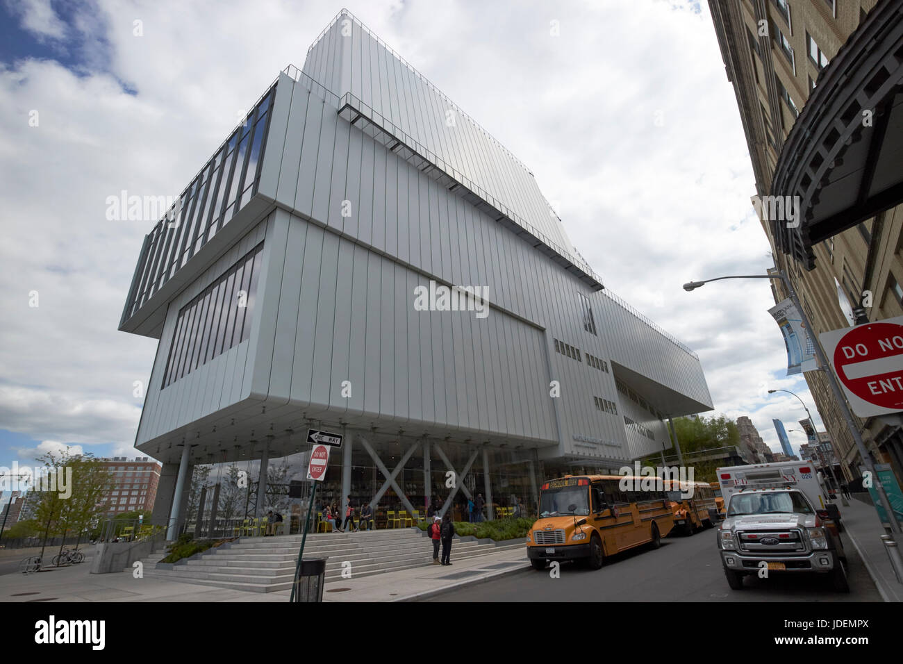 Whitney Museum der amerikanischen kunst New York City USA Stockfoto