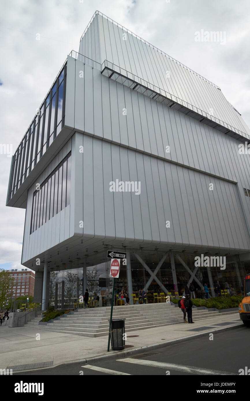 Whitney Museum der amerikanischen kunst New York City USA Stockfoto