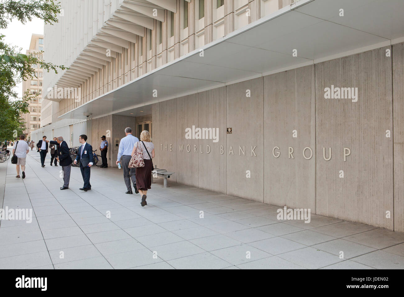 Die Bank würde Gebäude (World Bank Group) - Washington, DC USA Stockfoto