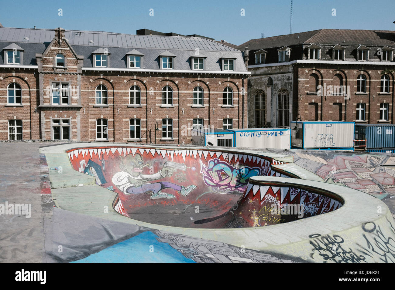 Ansichten aus den Straßen von Brüssel, Belgien Stockfoto