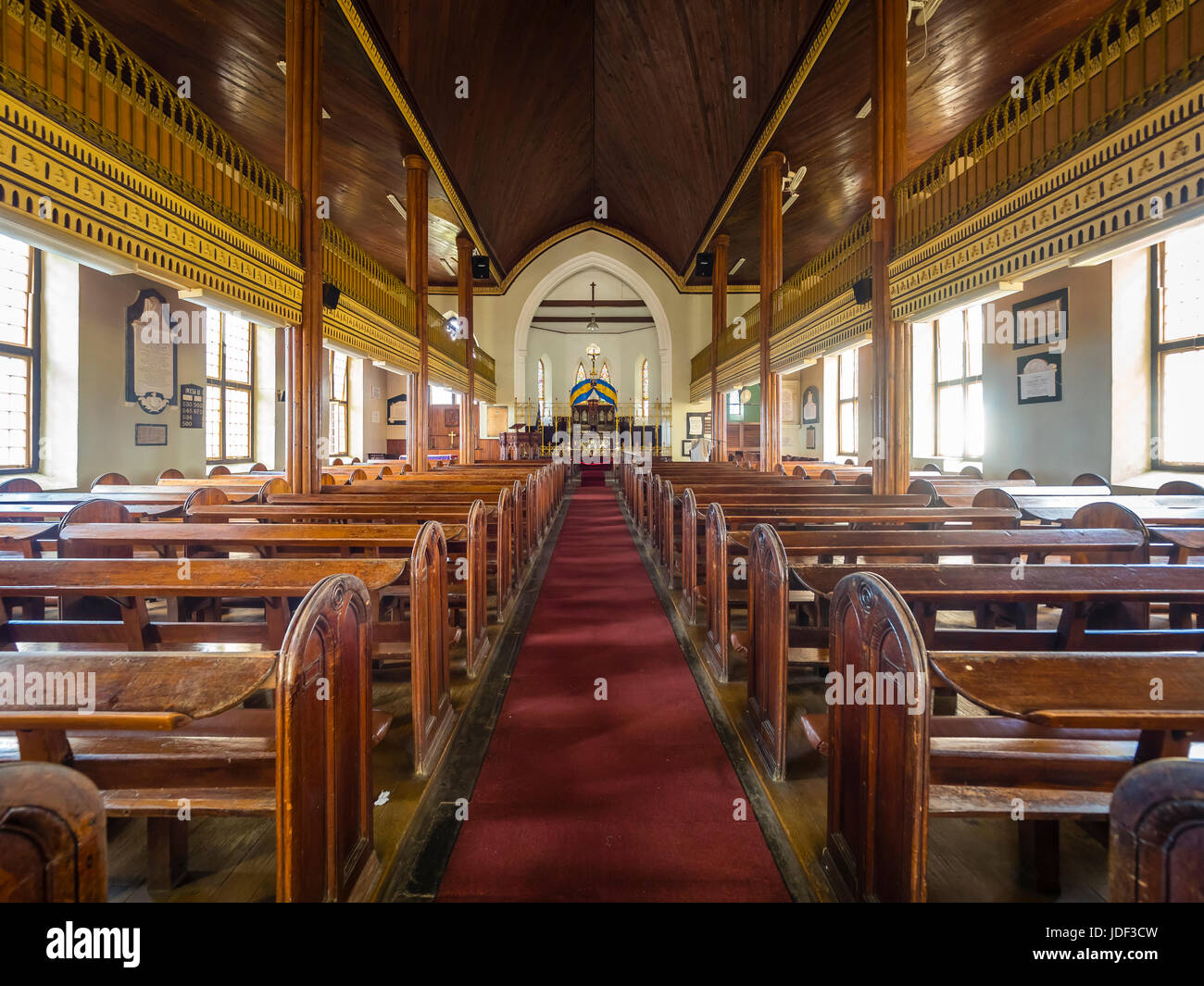 St. Johannes Kirche, Saint John, Barbados Stockfoto