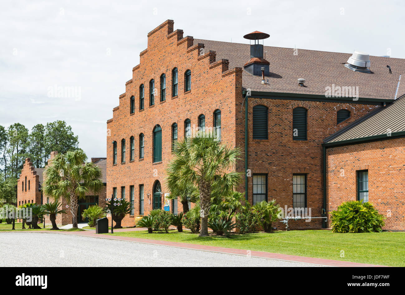 Louisiana, Avery Island, Tabasco Pepper Sauce Fabrik selbst geführte tour Stockfoto