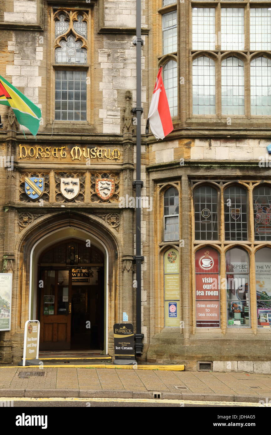 Dorset County Museum, Dorchester, Dorset, Großbritannien Stockfoto