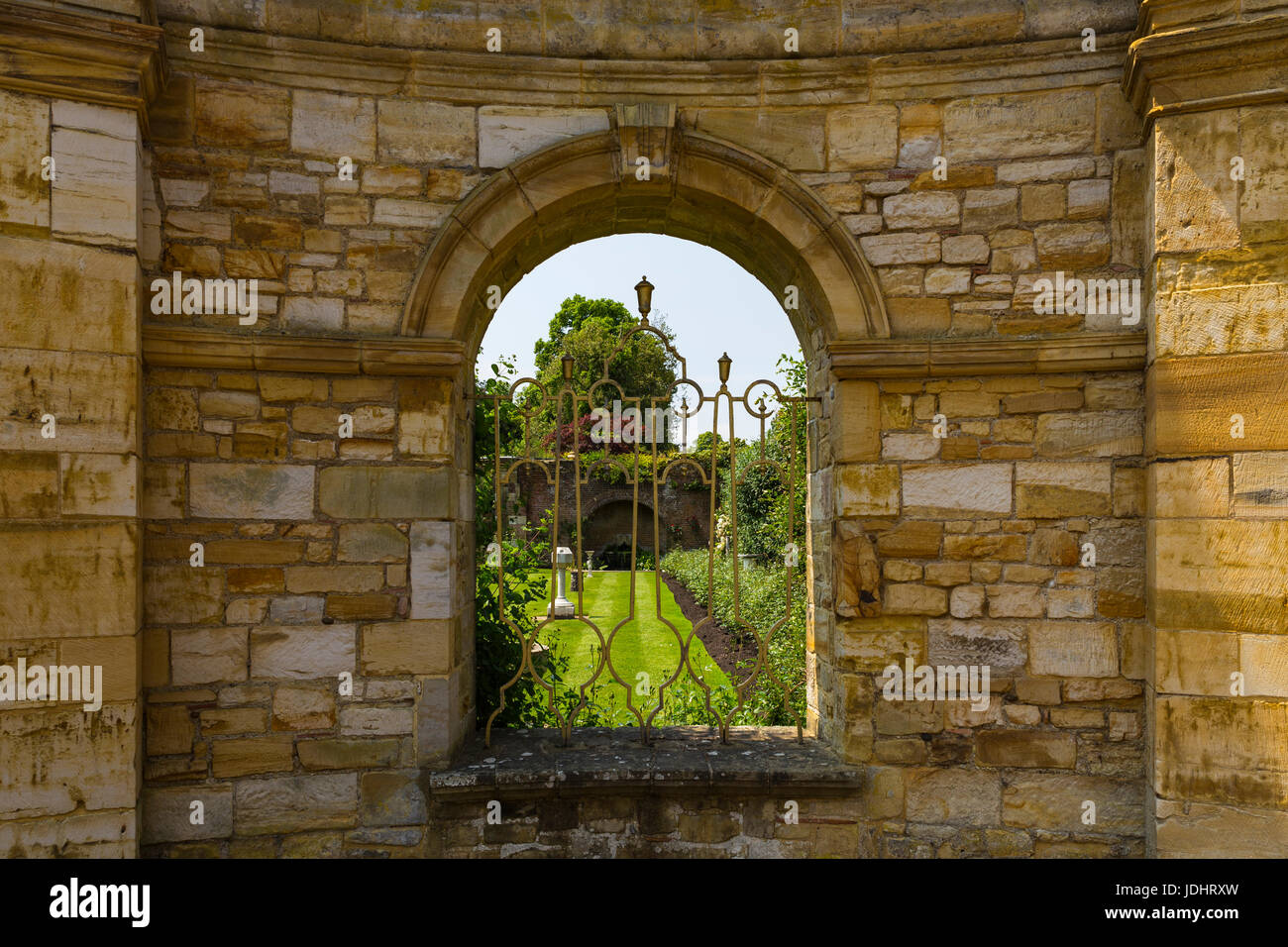 Hever Gärten, Hever Castle & Gärten, Hever, Edenbridge, Kent, England, Vereinigtes Königreich Stockfoto