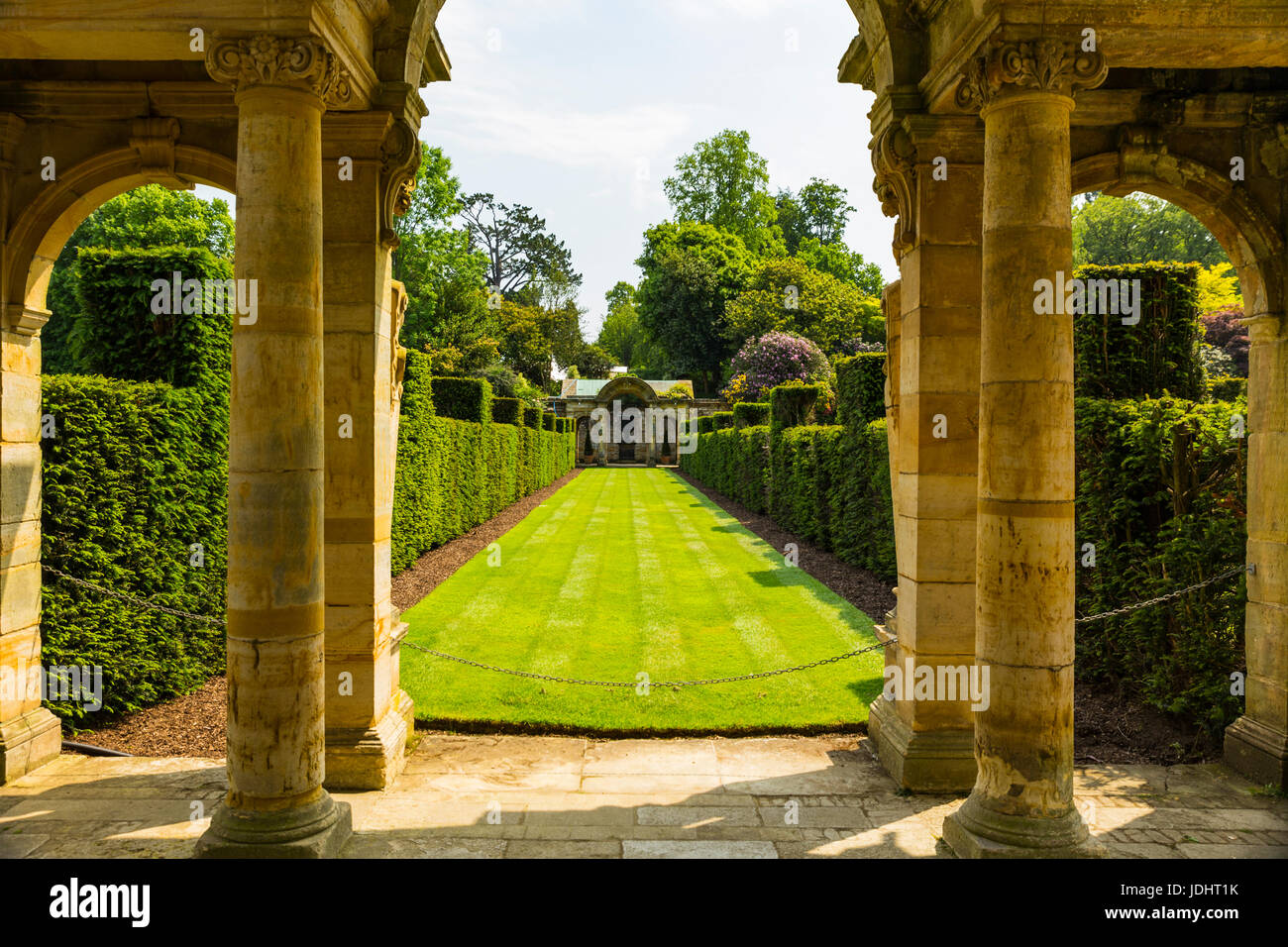 Hever Gärten, Hever Castle & Gärten, Hever, Edenbridge, Kent, England, Vereinigtes Königreich Stockfoto