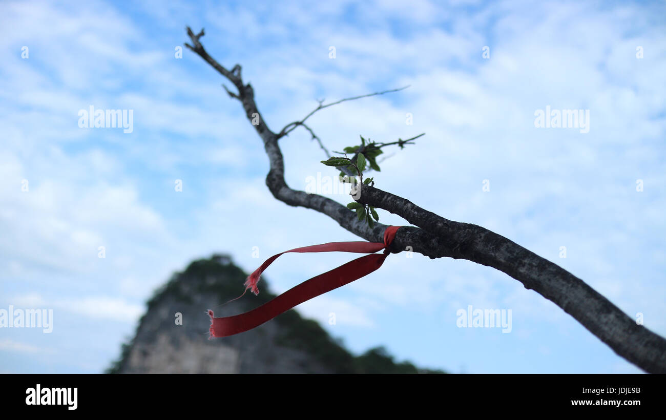 Zeigt, wie Menschen ihre Hoffnung und ihren Glauben an eine Person, die die ganze Welt durch seine/ihre Handlungen verändern wird. Stockfoto